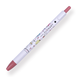 Zebra x Sanrio Clickart Retractable Sign Pen - 0.6 mm - Pale Rose