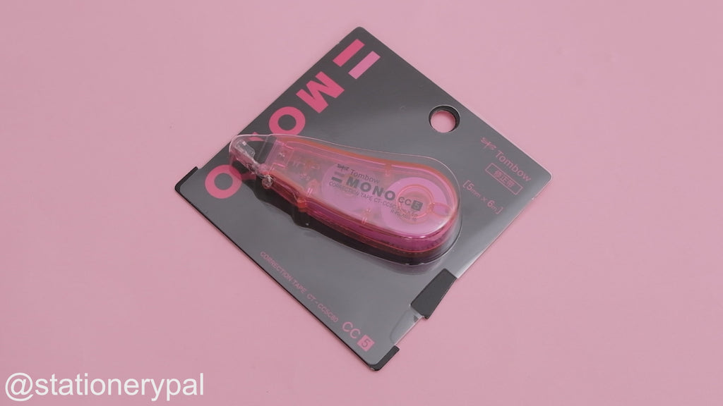Tombow MONO CC5 Correction Tape - Pink Body