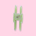 Acrylic Paper Clip - Green - Stationery Pal