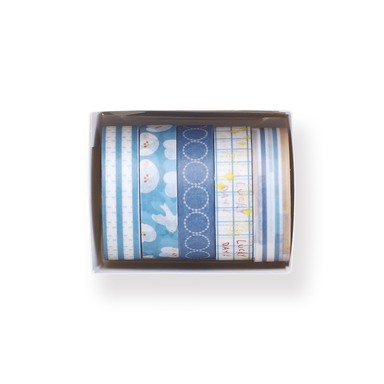 Blue Pigeon Washi Tape - Set of 5 - Stationery Pal