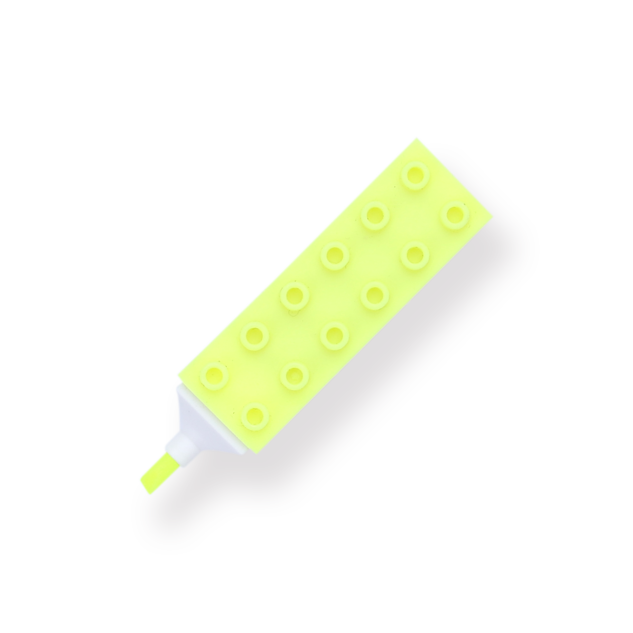 Building Block Highlighter - Yellow - Stationery Pal