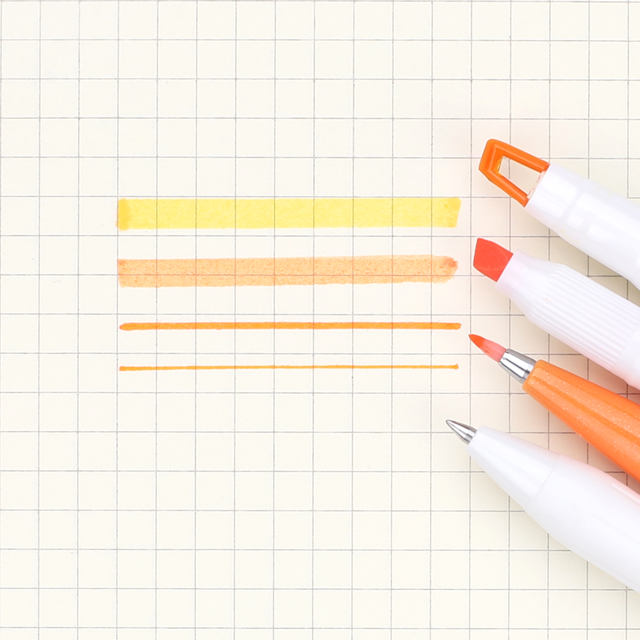 Color Scheme Pen Set - Orange Soda - Stationery Pal