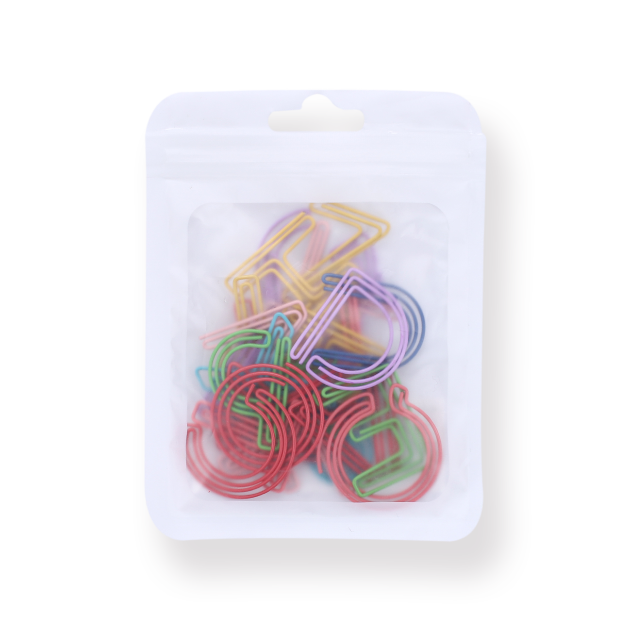 Colorful Alphabet Paper Clips - Stationery Pal