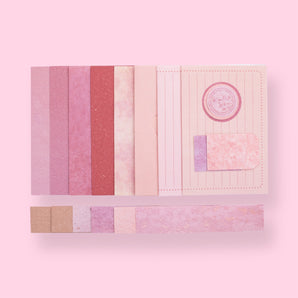 Craft Scrapbooking Paper Pack - Pink - Stationery Pal