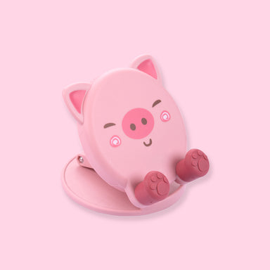 Foldable Piggy Phone Holder - Stationery Pal