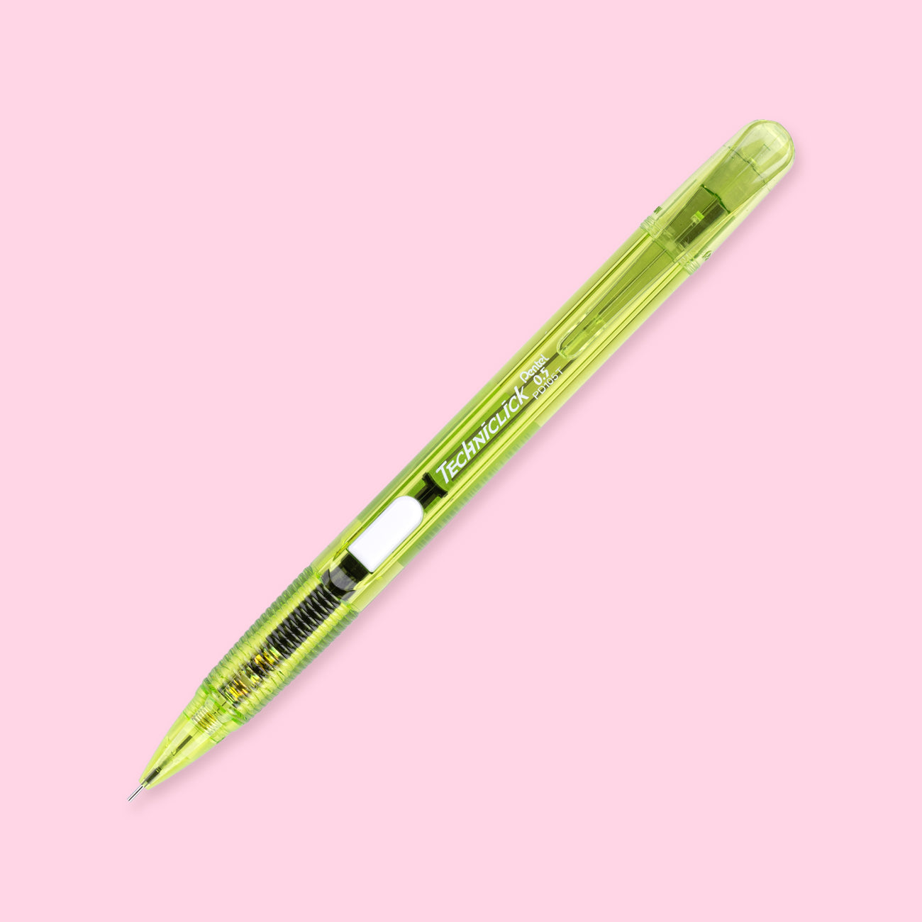 Pentel Techniclick Mechanical Pencil Side Click - 0.5mm - Green