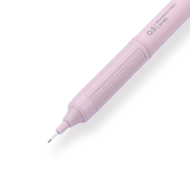 Tombow MONO Graph Lite Mechanical Pencil - 0.5 mm - Gray Pink Body - Stationery Pal
