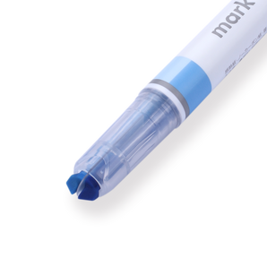 Kokuyo Mark+ Dual Tone Highlighter - Blue - Stationery Pal