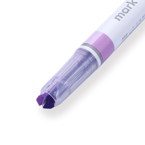 Kokuyo Mark+ Dual Tone Highlighter - Purple - Stationery Pal