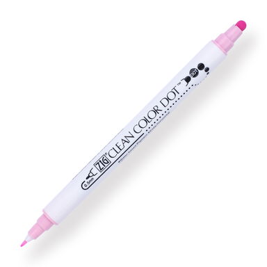 Kuretake ZIG Clean Color Dot Double-Sided Marker - Candy Pink 206