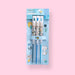Kutsuwa Culicule x Mizutama Colored Pencils Limited Edition - Blue Cat - 3 Color Set - Stationery Pal