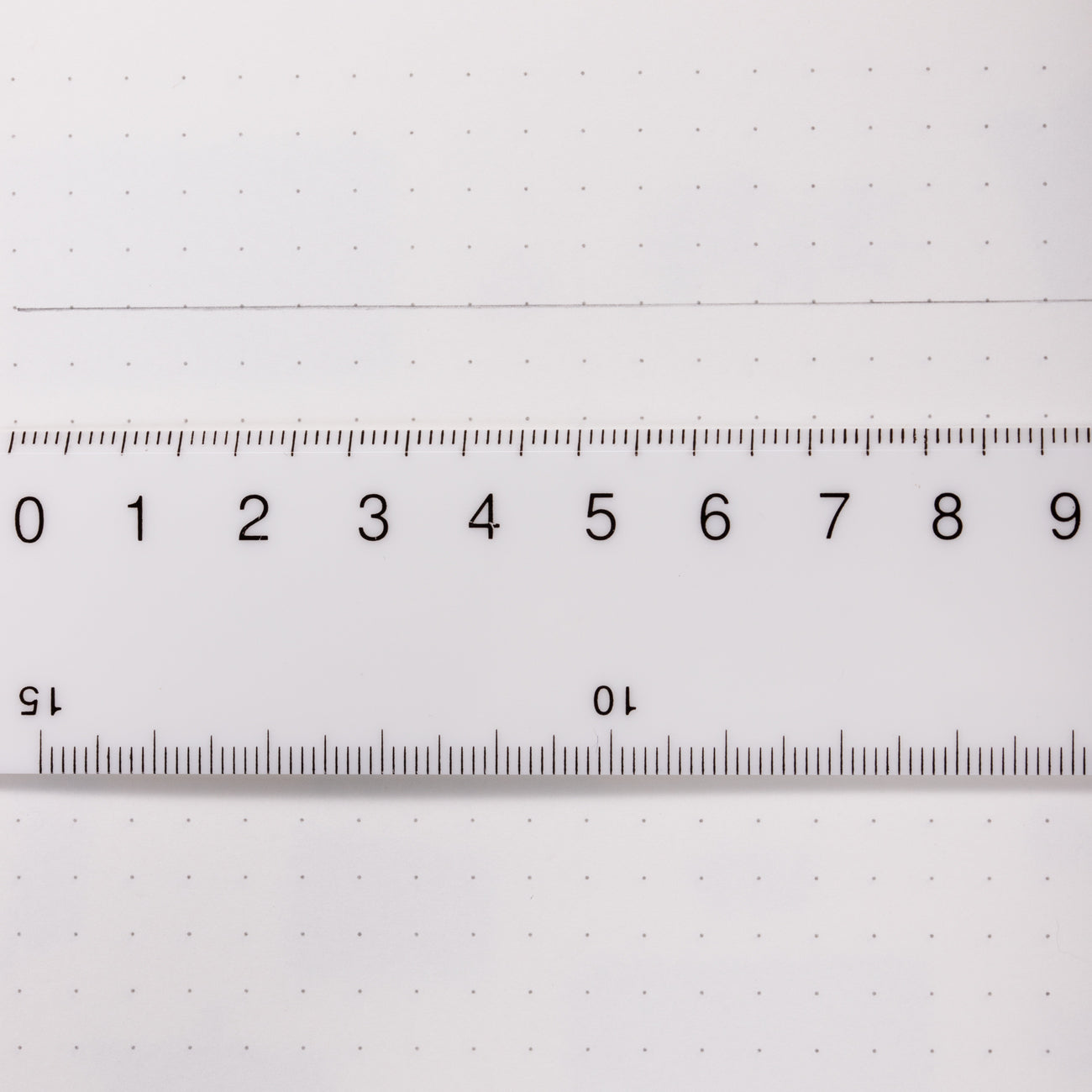 Ruler - 15 cm - White