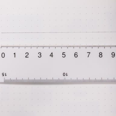 Ruler - 15 cm - White