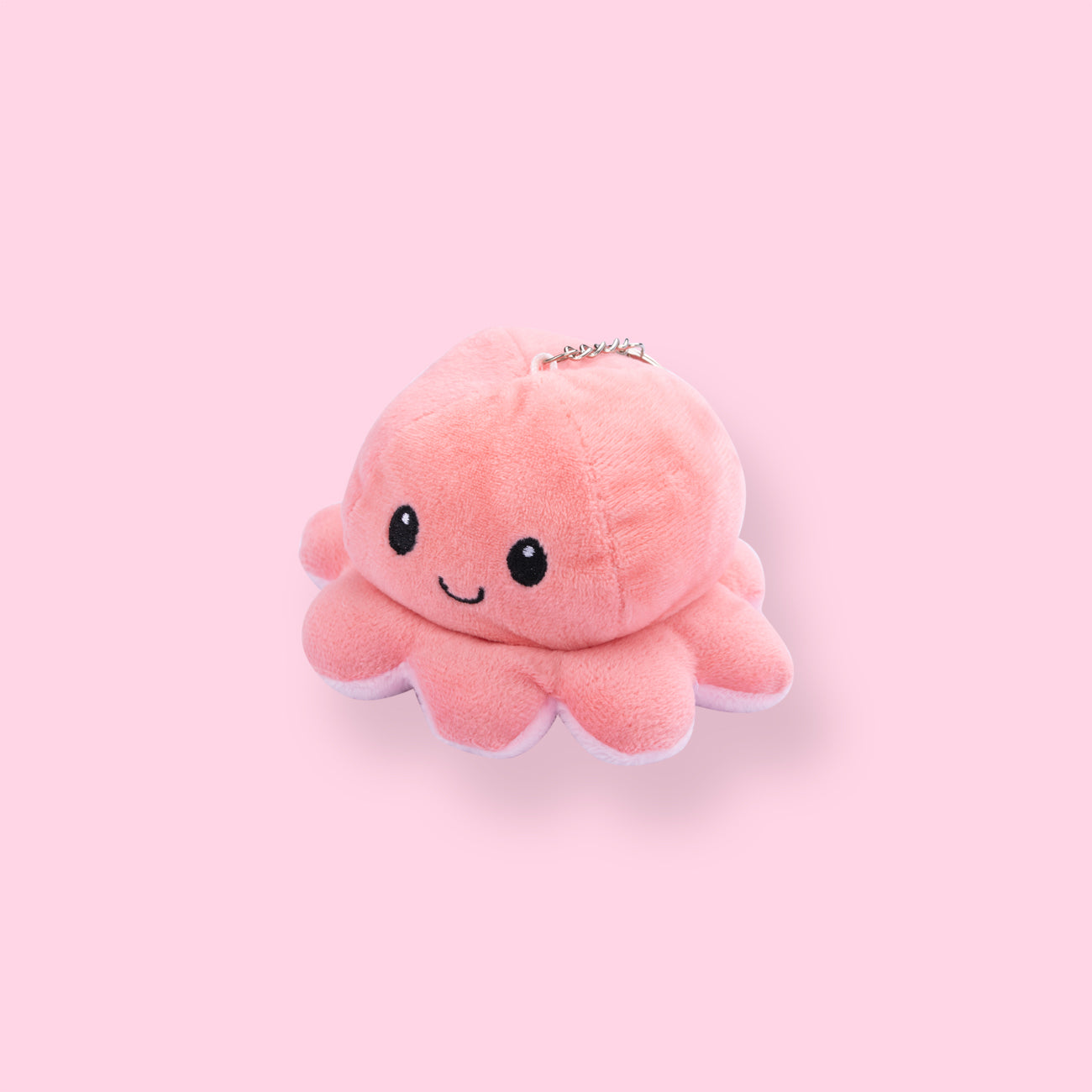 Plushy Octopus Keychain - Pink - Stationery Pal