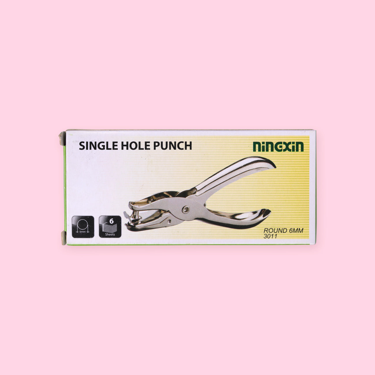 Single Hole Punch - 6 mm Diameter Circle
