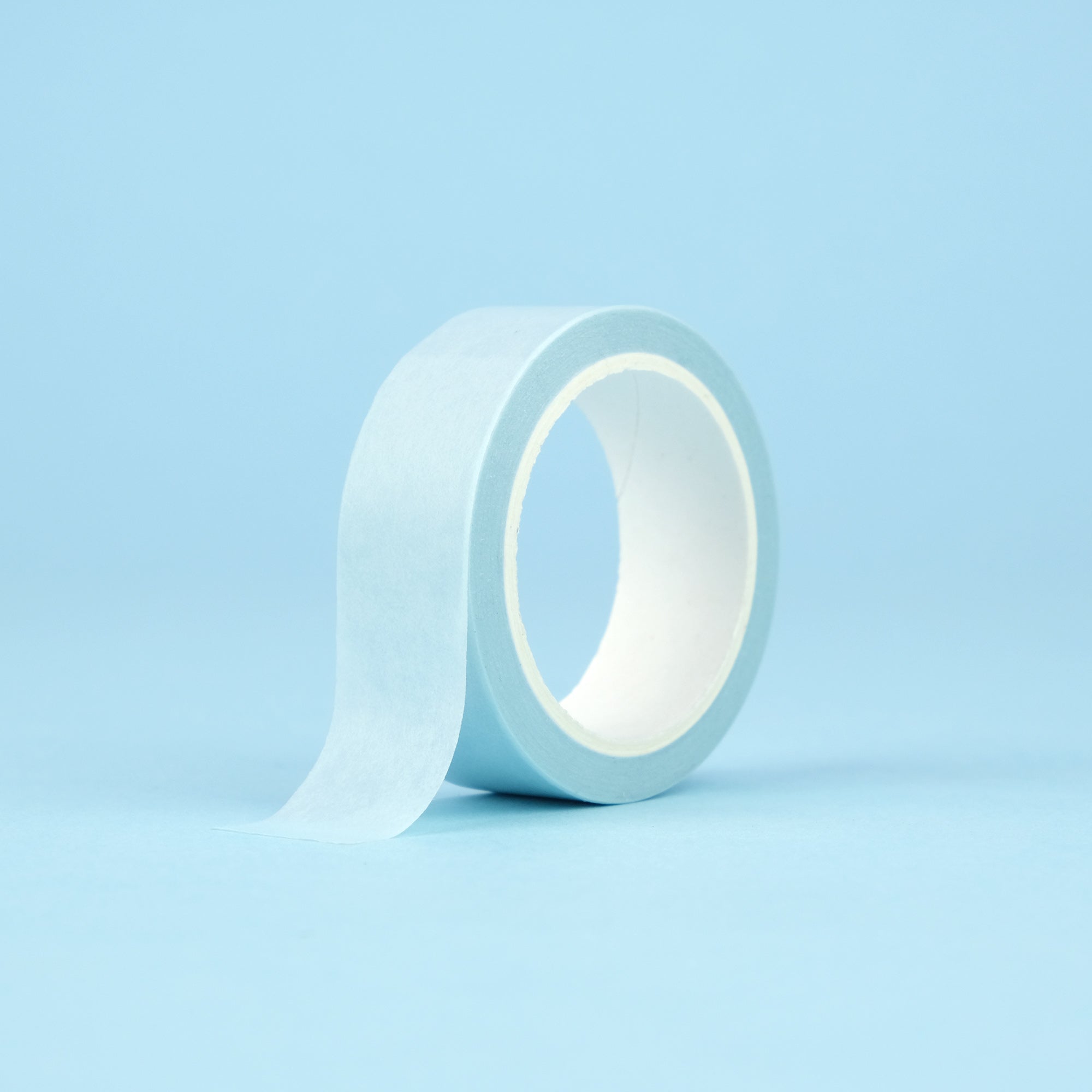 Solid Color Washi Tape - Light Cyan