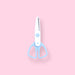 Stainless Wave Pattern Childrens Pinking Scissors - Blue - Stationery Pal