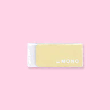 Tombow MONO Graph Eraser - Faded Color 2022 - Honey Yellow - Stationery Pal