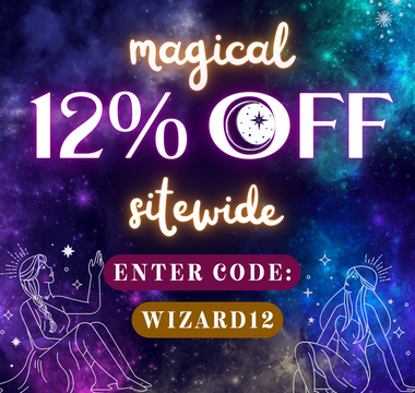 🌟 Unveil the enchantment of savings with our magical 12% off sitewide event! 🌟