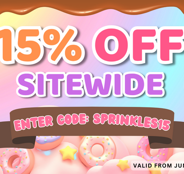 Chill Out with Our Sweet Deal: 15% Off Sitewide Sale!