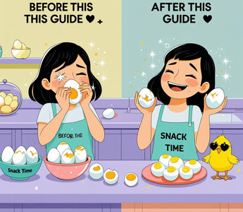 🥚 How to Hard Boil an Egg That’s Actually Easy to Peel (No More Shell Struggles!) 💥