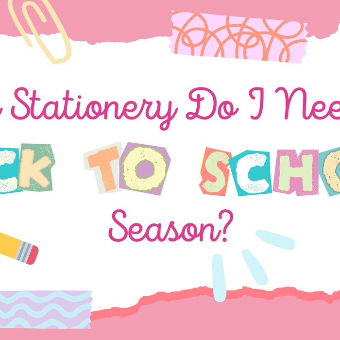 🌈✨What Stationery Do I Need for Back-to-School Season?🖊️