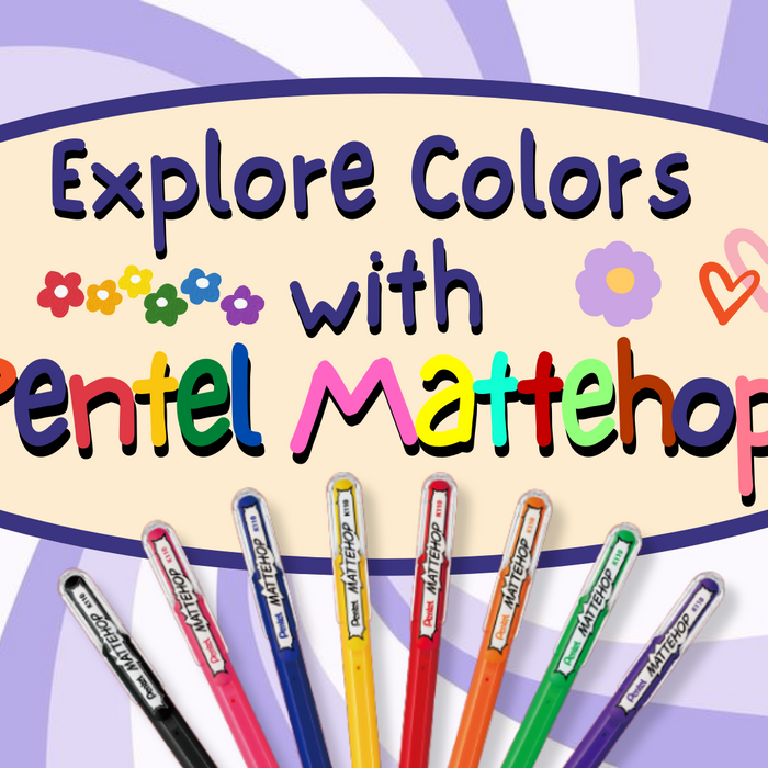 Explore Colors with Pentel Mattehop!