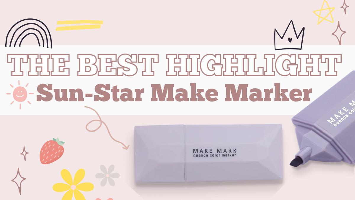 THE BEST HIGHLIGHT - Sun-Star Make Marker — Stationery Pal