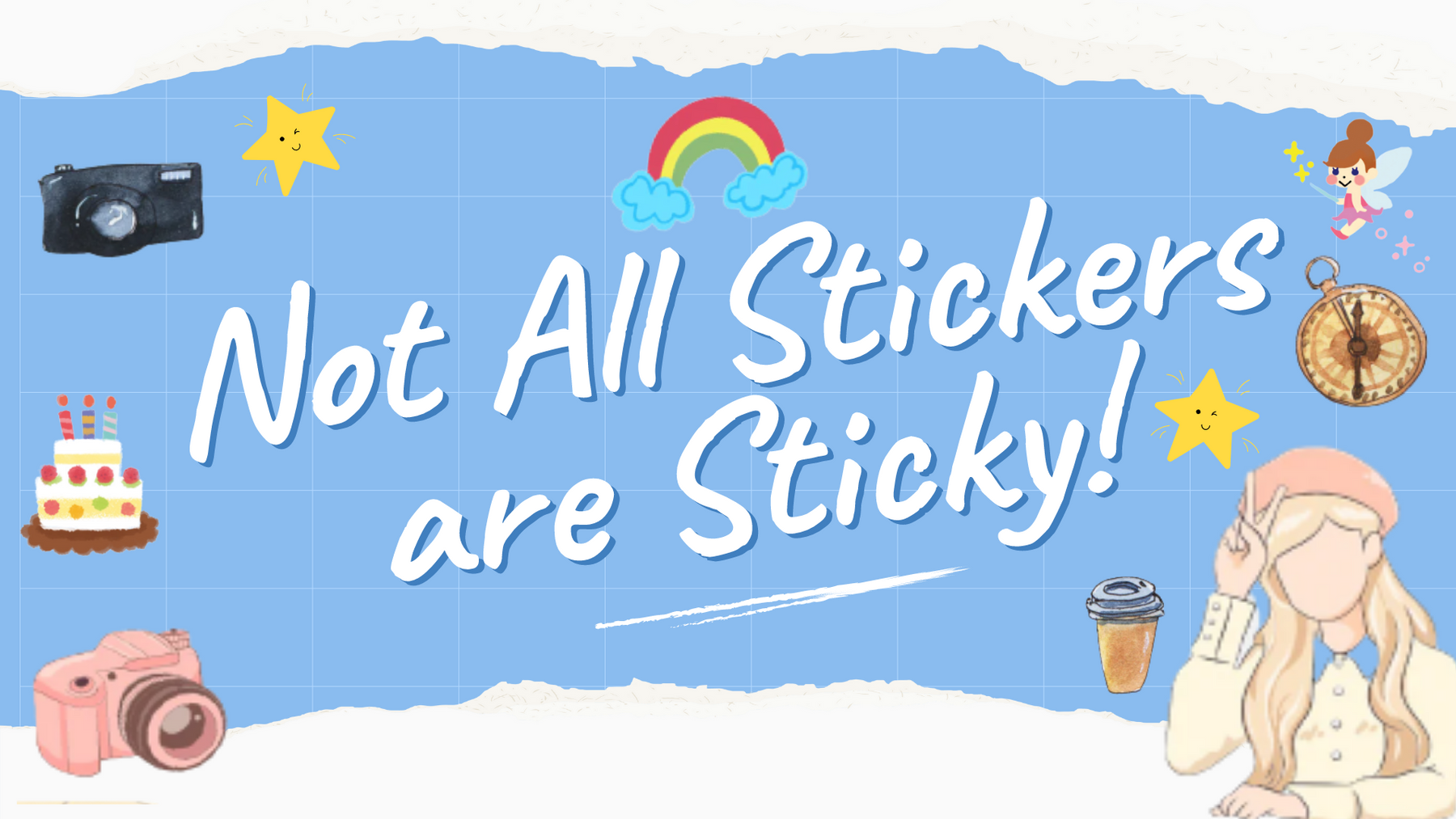 Not All Stickers are Sticky! (ft. the Digital Sticker Bundles and other Digital Products)