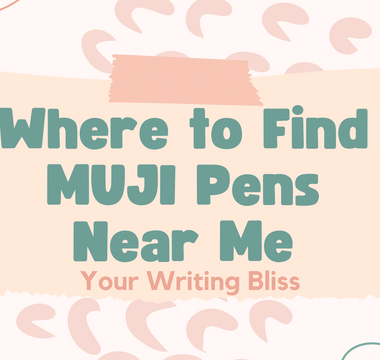 Where to Find Muji Pens Near Me