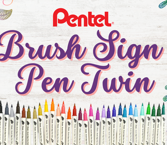 Unleash Your Creativity with the Pentel Brush Sign Pen Twin