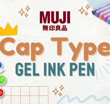 Note-taking Tips featuring the Muji Cap Type Gel Ink Pen