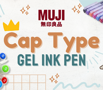 Note-taking Tips featuring the Muji Cap Type Gel Ink Pen