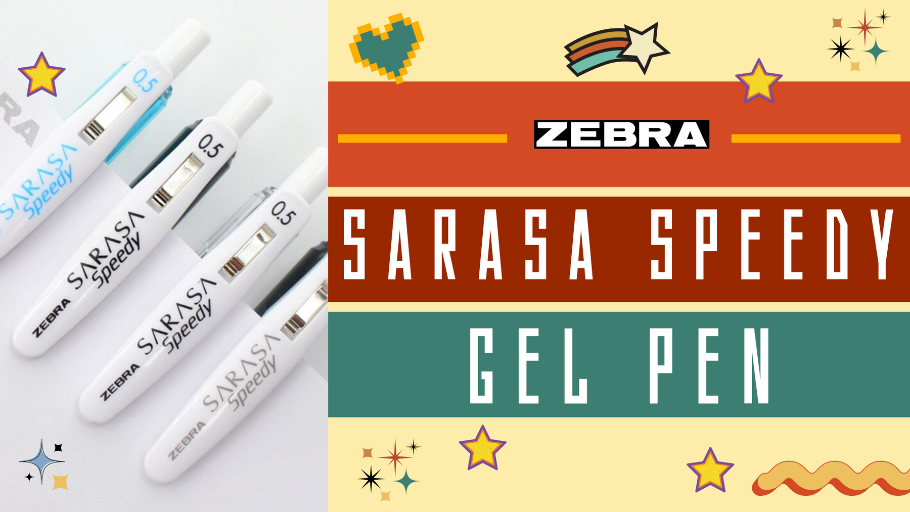 Unleash the Magic of the Zebra Sarasa Speedy Gel Pen 0.5 mm
