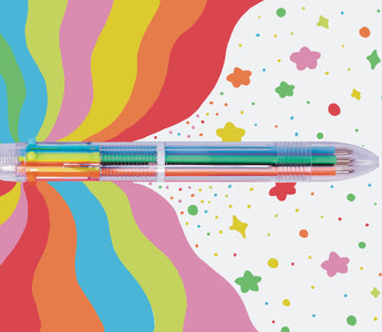 GET A FREE RAINBOW 8 COLORS MULTI PEN