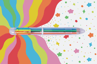 GET A FREE RAINBOW 8 COLORS MULTI PEN