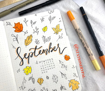 My Bullet Journal Autumn Theme – September Setup