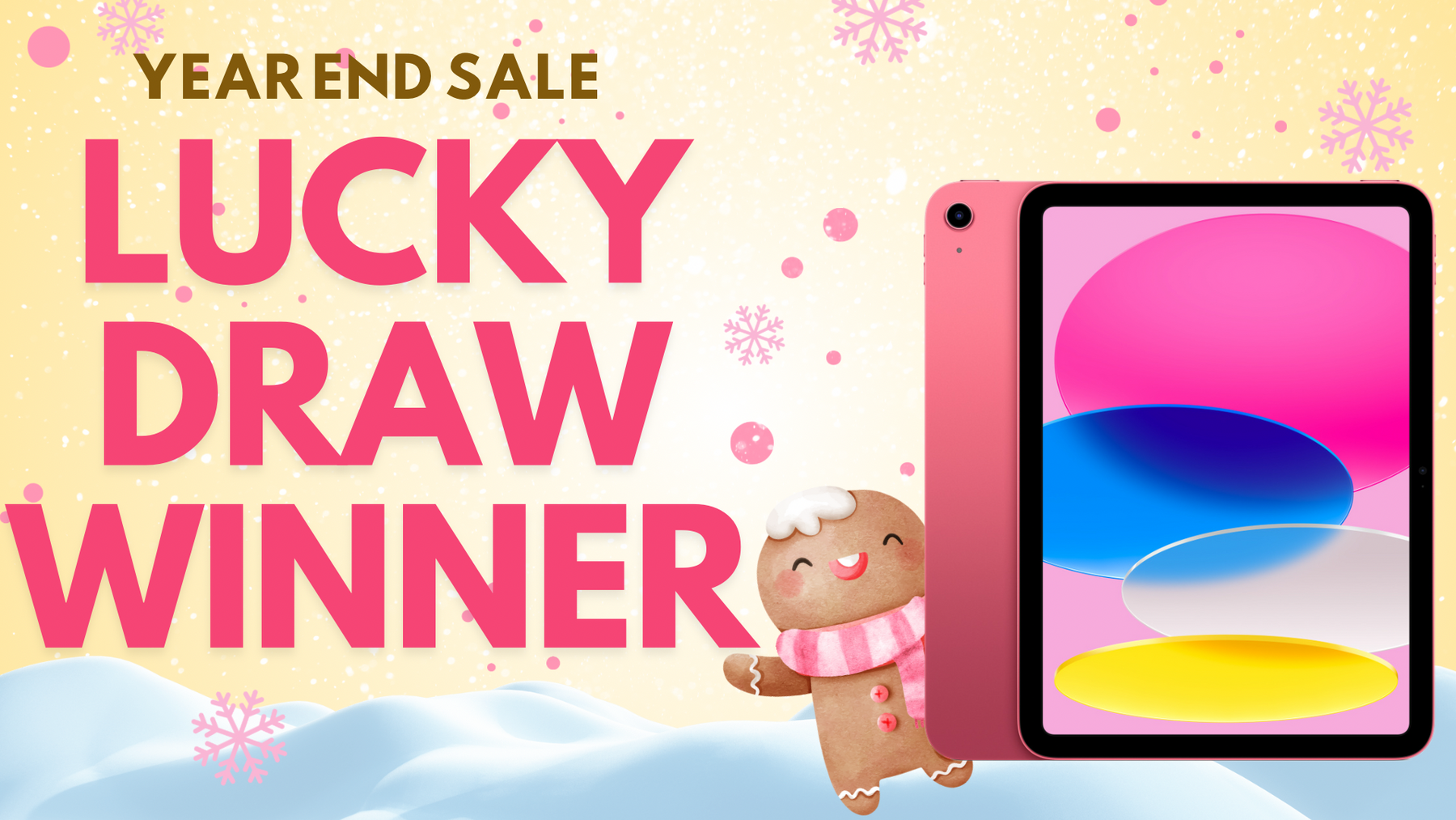 🎉Year End Sale Lucky Draw Winner!🎉