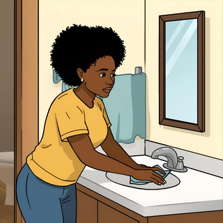 How to Do “Bathroom Camping” to Get a Mental Break