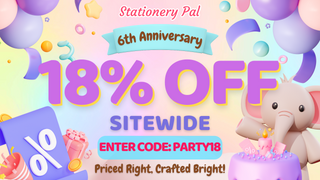 🎂Get the Party Rolling with 18% Off Sitewide!