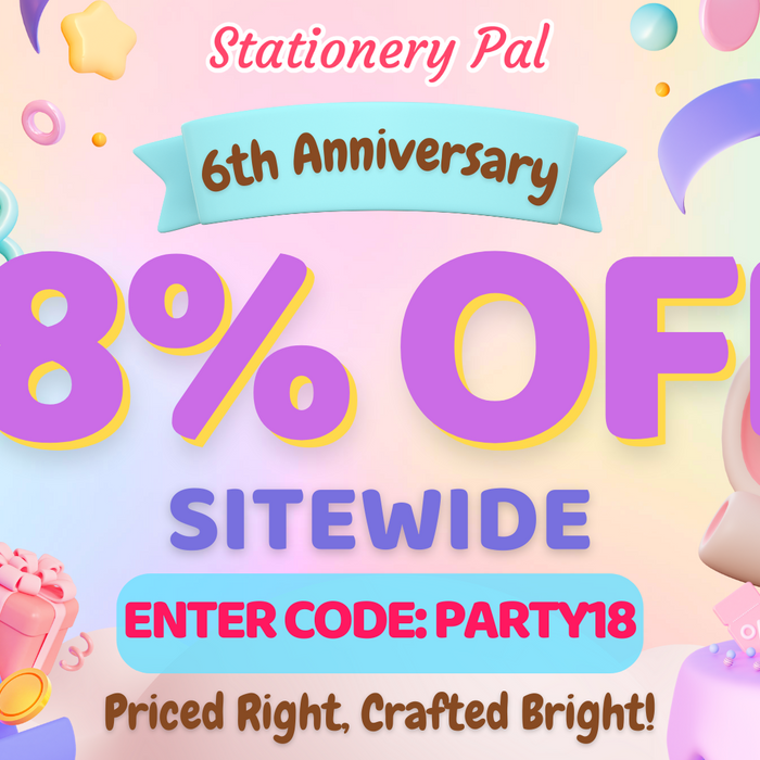 🎂Get the Party Rolling with 18% Off Sitewide!