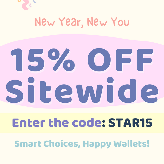 Get Your 15% OFF Sitewide Now!✨