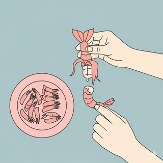 How to Eat Prawns the Right Way