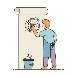 How to Clean Wallpaper