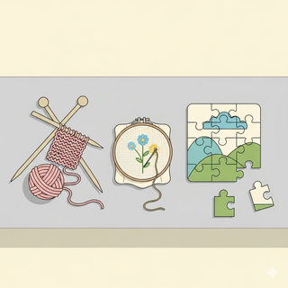 How to Incorporate “Grandma Hobbies” into Modern Life for Calm and Creativity