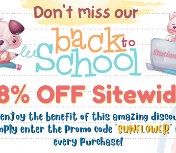 Back to School 18% Off Sitewide