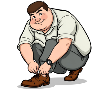 How to Dress Well as an Overweight Man