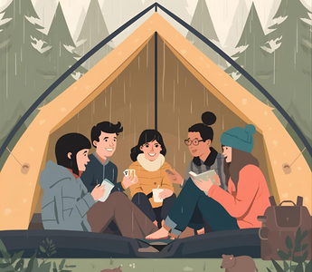 How to Camp in the Rain