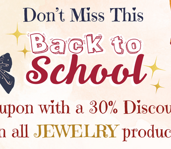 All Jewelry Products are 30% Off!