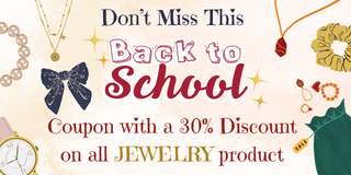 All Jewelry Products are 30% Off!